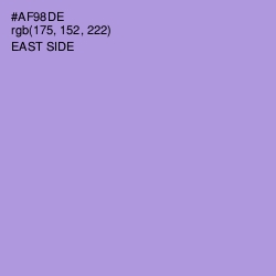 #AF98DE - East Side Color Image